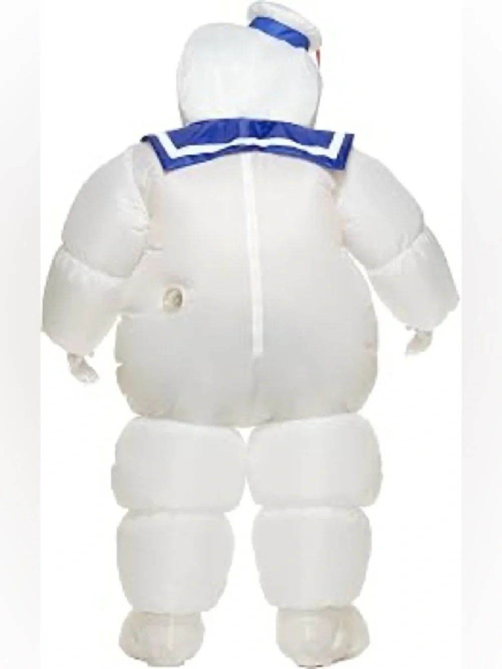 Spirit Inflatable White Sailor Marshmallow Plush with Blue Collar and Red Tie - Picture 2 of 8